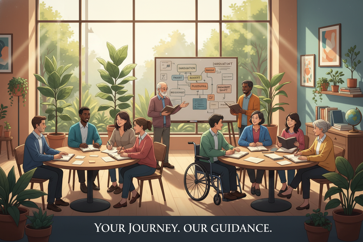 Personal growth courses about us picture